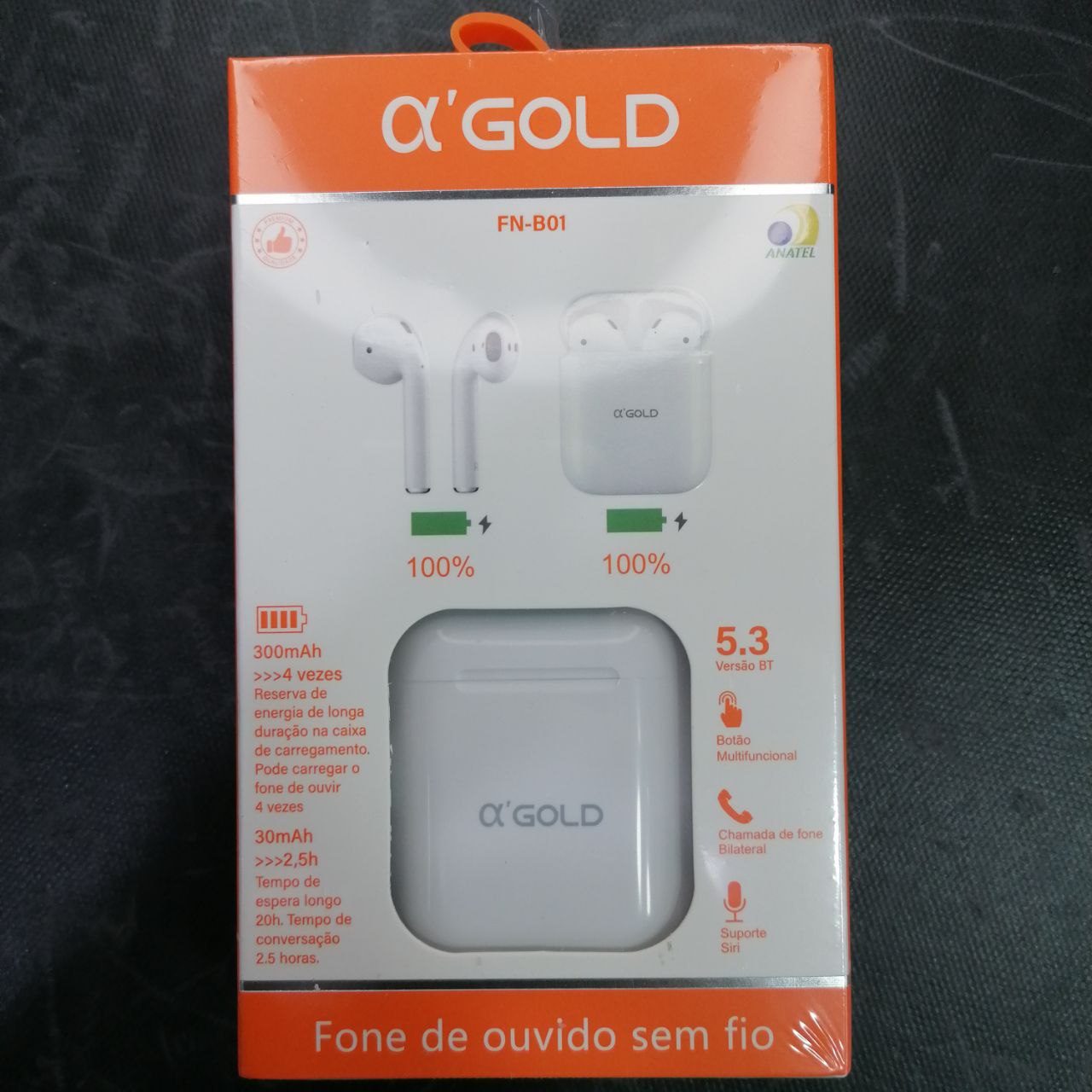 Fone Sem Fio a'GOLD 5.0 FN-11 – JH CASES E ACESSORIOS LTDA -  50.441.606/0001-30 